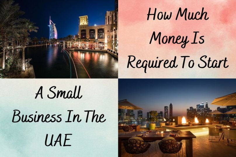 How much money is required to start a small business in the UAE