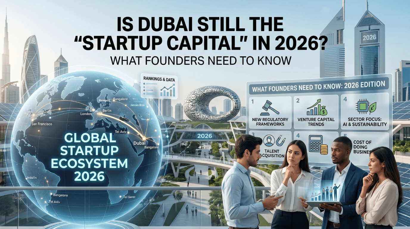 Is Dubai Still the “Startup Capital” in 2026? What Founders Need to Know