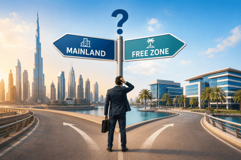 Confused Between Mainland and Free Zone? Find the Right Emirate for Your Business Success in the UAE