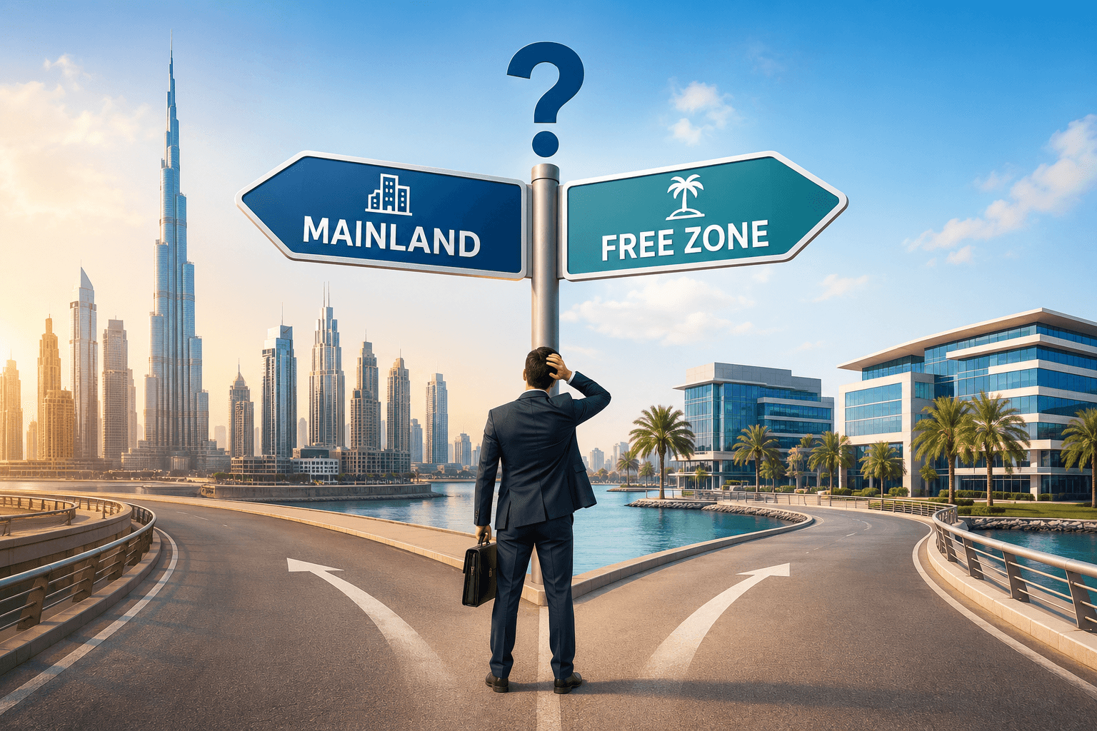Confused Between Mainland and Free Zone? Find the Right Emirate for Your Business Success in the UAE