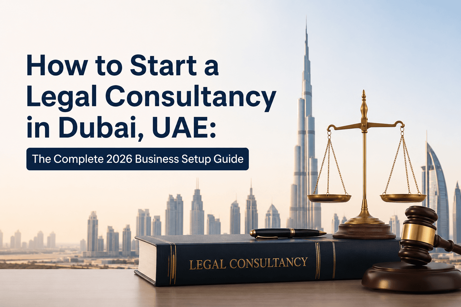How to Start a Legal Consultancy in Dubai, UAE: The Complete 2026 Business Setup Guide