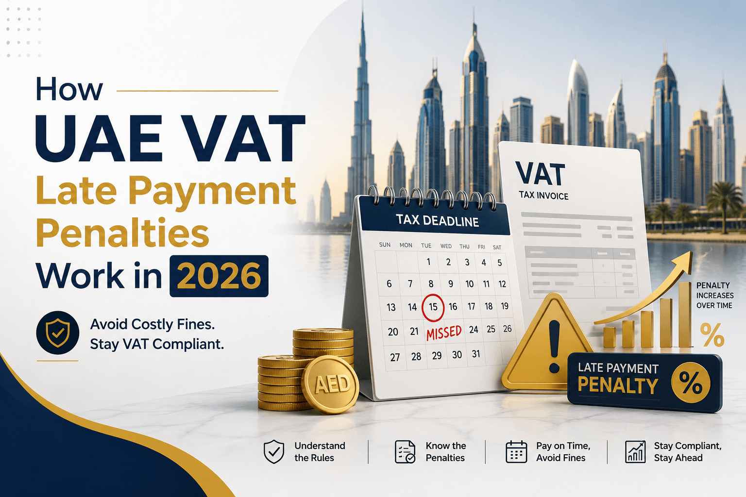 How UAE VAT Late Payment Penalties Work in 2026