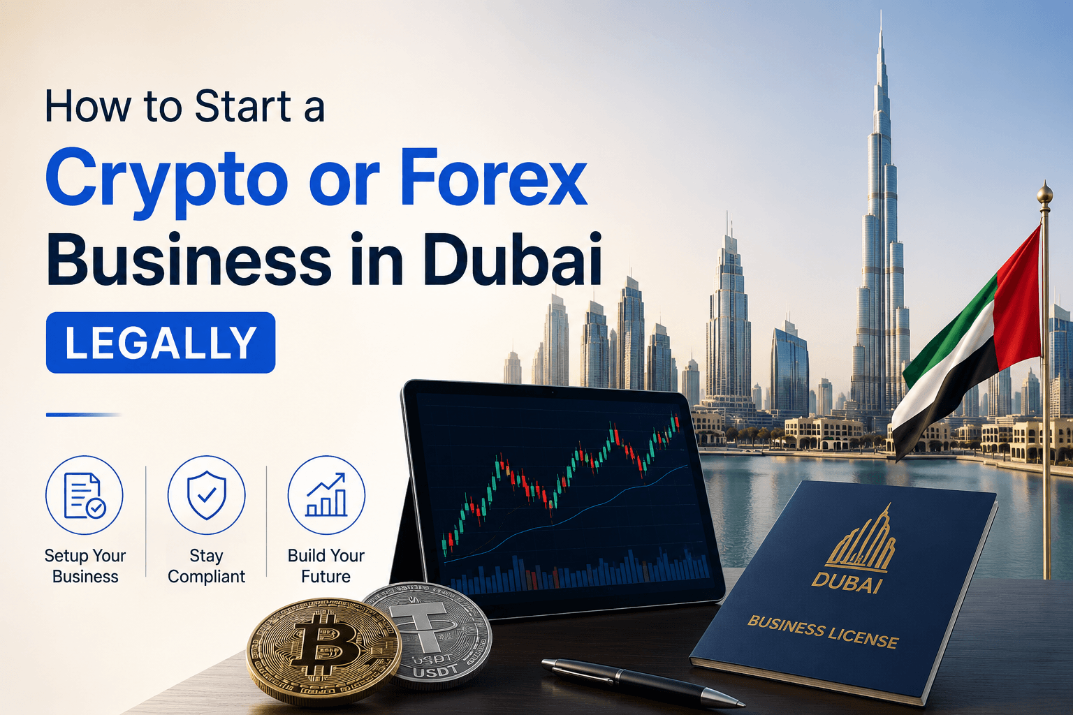 How to Start a Crypto or Forex Business in Dubai Legally