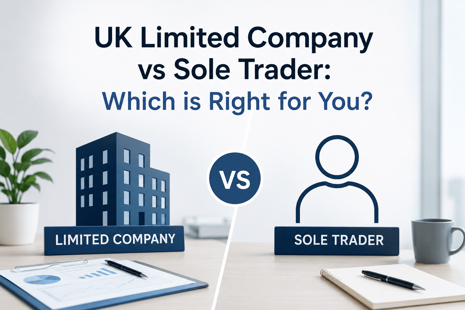 UK Limited Company vs Sole Trader: Which is Right for You?